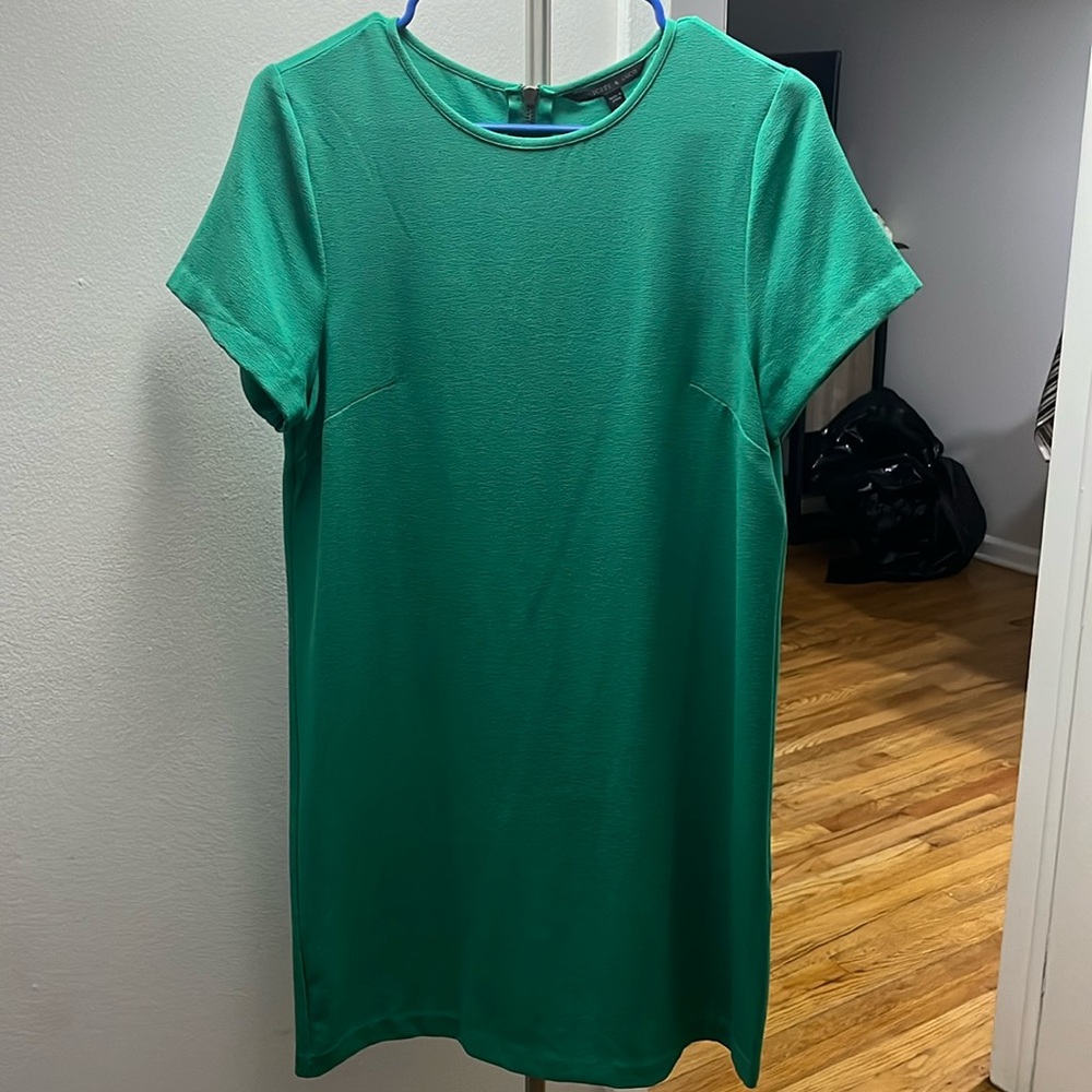 Green dress